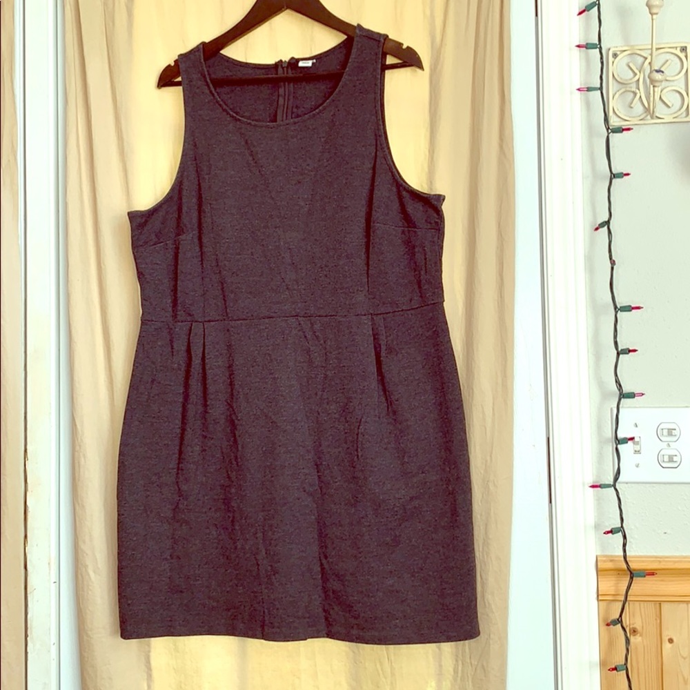 Charcoal Gray medium/heavy Sleeveless Dress